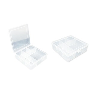 5 Caixas Organizadoras Plásticas 6 Divisórias - Caixa Guloseimas / Lembrancinha