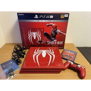 PS4 Playstation 4 Pro Console Spider-Man Limited Edition