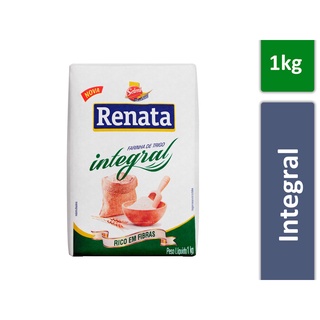 Kit 6 Farinha de Trigo Renata Integral Rico em Fibras 1kg (3)