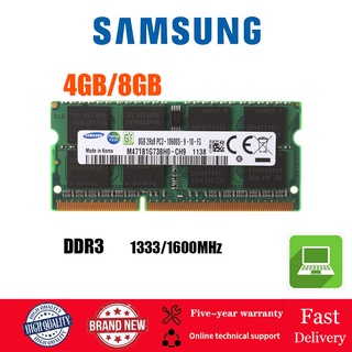 Novo Samsung 4gb 8gb Ddr3 133mhz 1600mhz Ddr3L12800 Pc3-12800 Laptop Memória Notebook Ram 1.5v 1.35v