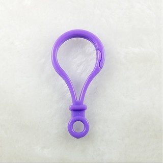 20pcs Candy Color Plastic Lobster Clasp Hooks Bags Purse Key Ring Hook Finding Keychain for Jewelry Making Buckle (8)