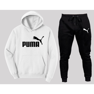 Conjunto Puma Blusa de Frio Moletom + Calca Moletom Masculino E Feminino Marca Esportiva (3)