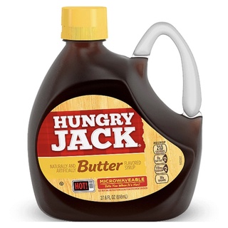 Hungry Jack 816 mL sabor manteiga calda para panqueca