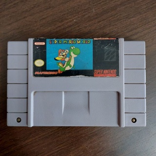 Super Mario Wold Original Salvando Super Nintendo Snes