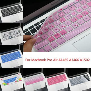 Capa Protetora De Teclado De Laptop De Silicone Ultra Fina Para Macbook Pro Air A1465 A1466 A1502