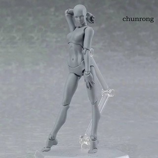 Cr + Desenho Boneco De Ação Artista Movable Masculino Feminino Arquiço / Corpo (5)