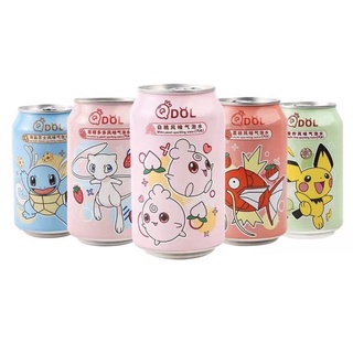 Refrigerante Importado Qdol Pokémon Sabores lata 350ml (1)