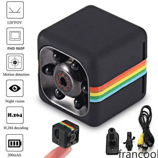 Mini Câmera Escondida SQ11 960P / Câmera Espiã DV DVR com Visão Noturna IV para Carro bigbar francool