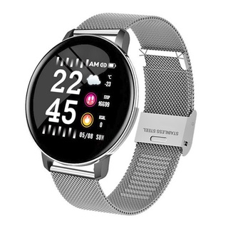 Relógio inteligente redondo esportivo à prova d'água smartwatch masculino feminino rastreador de fitness monitor de pressão arterial SmartWatch Relógio para Xiaomi PK P8