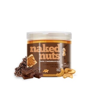 Pasta Castanha De Caju Chocolate Belga Naked Nuts 150g