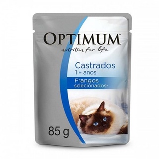 OPTIMUM SACHE CAT CASTRADO - FRANGO 85G (2)