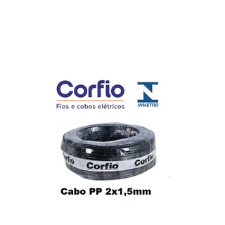 Cabo pp 2x1,5mm CORFIO - PREÇO POR METRO
