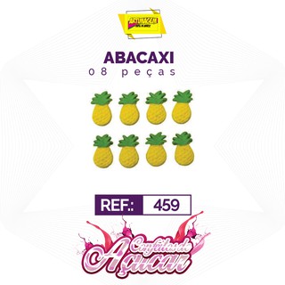 Confeito de açúcar 100% comestível, Artesanal - Temas: Abelinha, Joaninha, Borboleta, Abacaxi, Melancia, Morango (5)