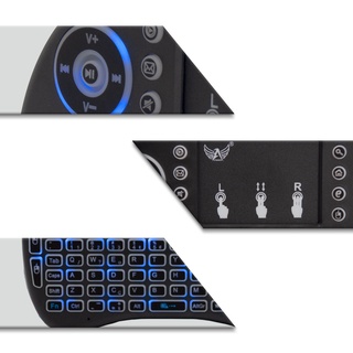 Mini Teclado Controle Sem Fio Para Smart Tv Tv Box Pc (4)