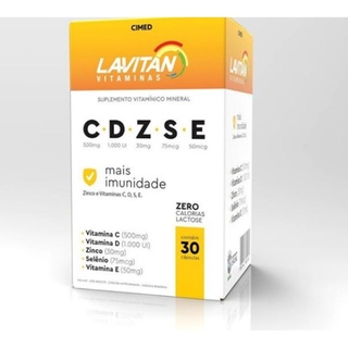 Lavitan C D Z S E c/30 Suplemento Alimentar