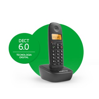 Telefone Sem Fio com identificador de chamadas residencial e escritório Intelbras- Ts 2510 Preto (5)