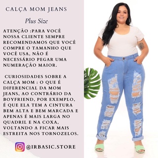 calça feminina mom jeans plus size destroyed lançamento (9)