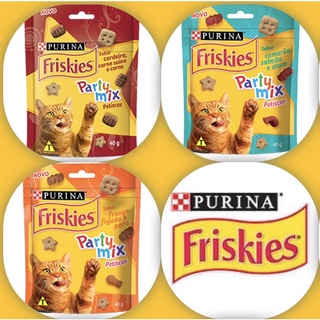 Petiscos para Gatos Friskies Party Mix 40g da Purina Nestlé