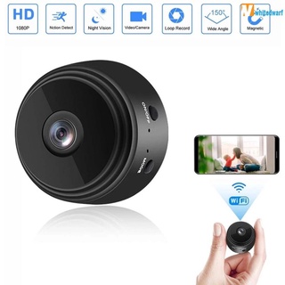Mini Câmera A9 Original 1080 P IP Inteligente Home Security IR Night Magnetic De Vigilância Sem Fio Magnético Da Wi-Fi espian WHIT