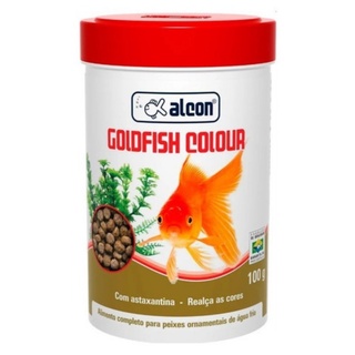 Ração Alcon Goldfish Colour 100g Peixes Ornamentais (1)