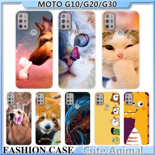Capa De Silicone/Tpu Desenho de fofo para Capinha Motorola Moto G10 G20 G30
