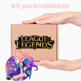 Kit personalizado do jogo League of Legends LoL gamer/games/Arcane (1)