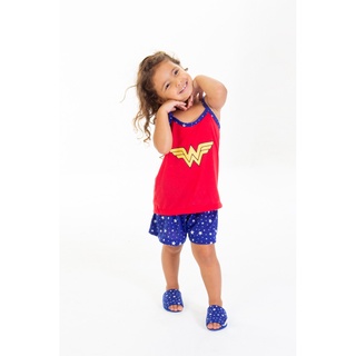 baby doll infantil feminino moda para meninas pijama curto alcinha conjunto personagem short estampado
