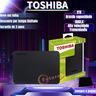 Toshiba Disko Resistente Externo HD Externo 1TB/2TB 5400rpm (Bolsa grátis)