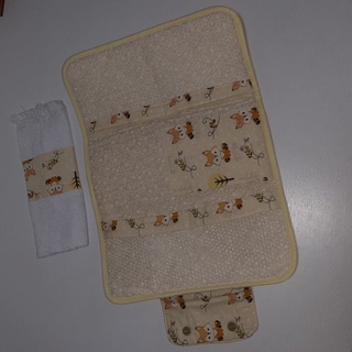 Nécessaire - kit higiene dental (com toalha inclusa) - peça sob encomenda