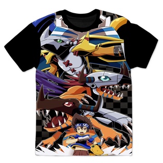 Camiseta/Camisa Masculina Do Digimon / Anime Digimon / Agumom e Tai