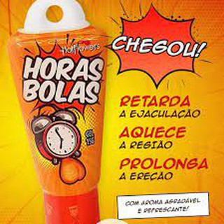 GEL ERÓTICO HORAS BOLAS PROLONGADOR DE EREÇÃO 15G sex shop produtos erótico