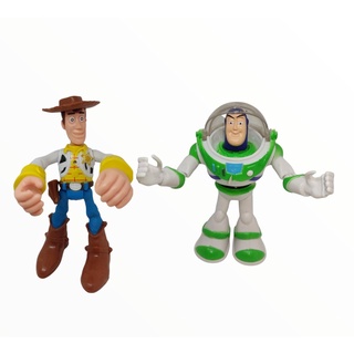 Boneco Buzz e Ude Lightyear Desenho Toy Story Disney Brinquedo