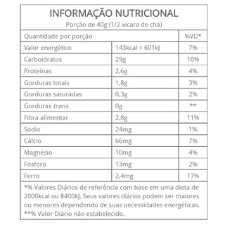 Granola Maçã E Canela Integral Sem Glúten Vegano Vitalin 200g (2)