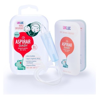 Aspirador Nasal Para Bebês Aspirar Baby Likluc Com Estojo - Sugador nasal para nariz infantil