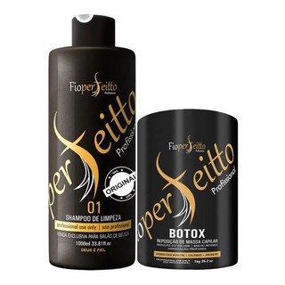 Shampoo ANTIRESIDUO Fioperfeito + Btox White Profissional 1kg