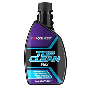 Top Clean Flex Aditivo Combustível Para Limpeza Bico Koube