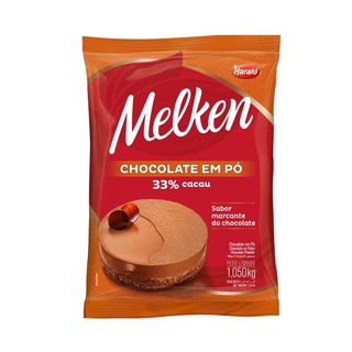 Chocolate em Pó 33% Cacau Melken 1,050kg