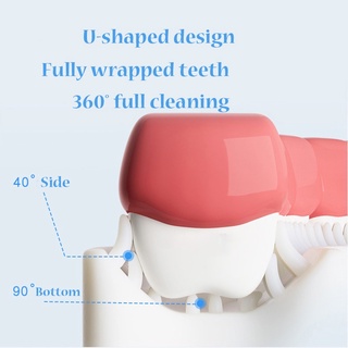Children's U-Shaped Manual Toothbrush for Babies 2-6-12 Years Old (7)