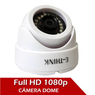 Câmera de Segurança AHD Dome Alta Definição Full HD 1080p