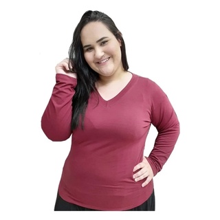 Camiseta feminina Viscolaicra Plus-size até o G4!!