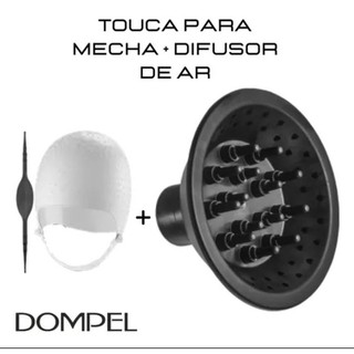 Kit Difusor De Ar + Touca Siliconada Pro Com Agulha Dompel