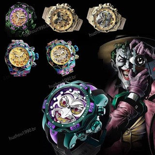 Relógio Invicta Dc Comics Joker Luxo Edição Limitada