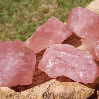 Pedra Quartzo Rosa Bruto P (2)