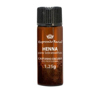 Henna Pocket para Sobrancelhas Expressão Facial 1,25g Versão Bolso
