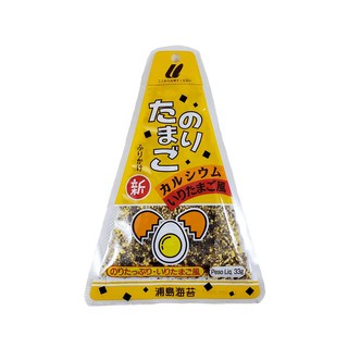 Furikake Alga Marinha e Ovo Tempero Pronto para Arroz Japones Triângulo Importado Urashima 33g - Three Foods Distribuidora