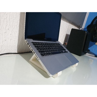 Suporte Inclinado 3D de Mesa Notebook Laptop Macbook Dell Lg Samsung Asus