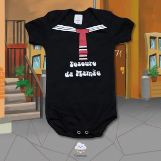 Body Temático Personalizado Turma do Chaves Chiquinha Chapolin Kiko Mesverário Fantasia Bebê Baby (2)