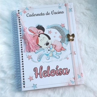 Caderneta de Vacina Personalizada Capa Dura