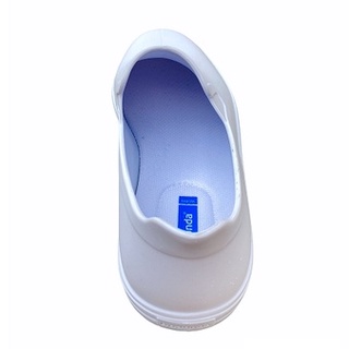 Sapato Branco Fechado Enfermagem Lanchonete Confortável Croc Barato Promoção Profissional Restaurante Unissex Sapato JOB Cor Branco (4)