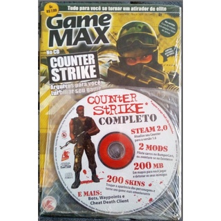 Revista De Bolso Lacrada Game Max Nº 24 + Cd Counter Strike